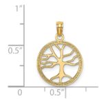 14K Small Family Tree Charm - Image 3