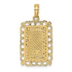 14K King of Spades Playing Card Charm - Image 4