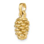 14K 3-D Pinecone Charm - Image 4