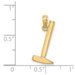 14K 3-D Hammer Charm - Image 3