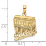 14K Pittsburgh Incline (Tram) Charm - Image 3