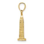 14K 3-D Washington Monument Charm - Image 2