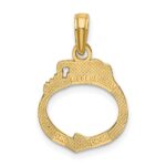 14K 2-Piece Handcuffs Charm - Image 4