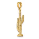 14K 3-D Saguaro Cactus Charm - Image 5