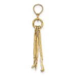 14K 3-D Moveable Garden Tool Collection Charm - Image 2