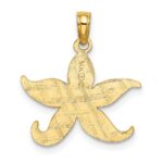 14K Flat Starfish Charm - Image 4