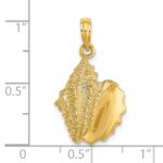 14K Conch Shell Charm - Image 3