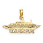 14K NASSAU Cruise Ship Charm - Image 3