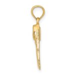 14K Scuba Flipper Charm - Image 2