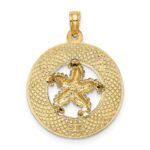 14K SANIBEL with Starfish Circle Charm - Image 3