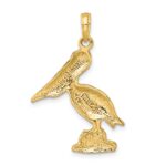 14K Standing Pelican Charm - Image 4