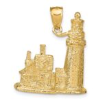 14k 3-D Cape Cod Lighthouse Pendant - Image 4