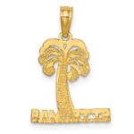 14K ST. THOMAS Under Palm Tree Charm - Image 4