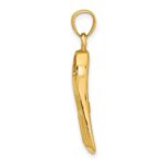 14K 3-D Scuba Flipper Charm - Image 2