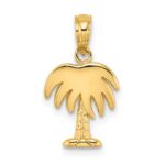 14K Charleston Palm Tree Charm