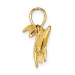 14K Polished Dolphin Charm - Image 2