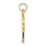 14K Polished Charleston Palm Tree Charm - Image 2