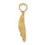 14K Lion's Paw Shell Charm - Image 2