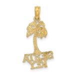 14K SIESTA KEY Palm Tree Charm - Image 4