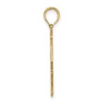 14K Polished ST. THOMAS Angelfish Charm - Image 2