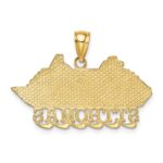 14K Large ST. THOMAS Cruise Ship Charm - Image 4