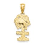 14K ARUBA On Palm Tree Pendant - Image 4