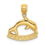 14K KEY WEST Dolphin Charm