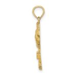 14K SAN DIEGO Palm Tree Charm - Image 2
