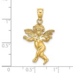 14K Guardian Angel Walking Charm - Image 3