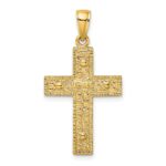 14K 2-D Cross Charm - Image 4