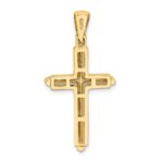 14K Polished Cross Charm - Image 4