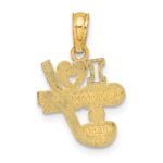 14K I HEART GOLF Club and Ball Charm - Image 4
