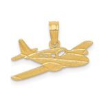 14k Cessna Airplane Pendant