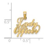 14k LADY OFFICER Charm - Image 3