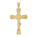 14k Two-tone INRI Crucfix Pendant - Image 4