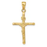 14k Crucifix Pendant