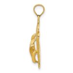 14K 3-D KEY WEST Reversible Flip Flops Pendant - Image 2