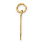 14k Small Elongated Number 42 Charm - Image 2