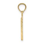 14k Polished Number 50 Pendant - Image 2