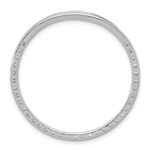 14k White Gold 1 1/2 carat Lab Grown Diamond VS+ F+ Complete Circle Chain Slide Pendant - Image 3