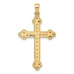 14k 1/4 carat Diamond Cross Pendant - Image 3