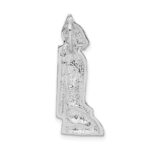 De-Ani Sterling Silver Rhodium-Plated Polished Marco Island Cat Slide - Image 3