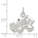 Sterling Silver Race Car Charm - Image 4