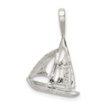 Sterling Silver Sailboat Charm - Image 3