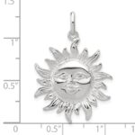 Sterling Silver Sun Pendant - Image 3