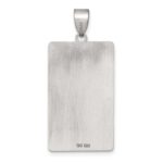 Sterling Silver The High Priestess Tarot Card Pendant - Image 3