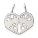 Sterling Silver Mother Daughter 2-piece break apart Charm - Image 4