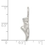 Sterling Silver Ballet Slipper Charm - Image 4