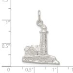 Sterling Silver Lighthouse Charm - Image 4