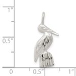 Sterling Silver Pelican Charm - Image 4